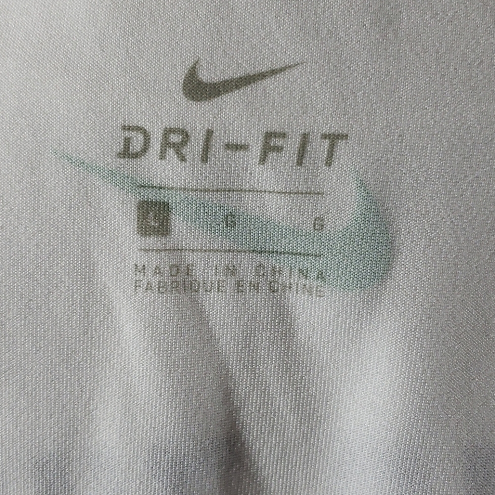 Nike Dri Fit Muscle Tee White - Picture 10 of 12